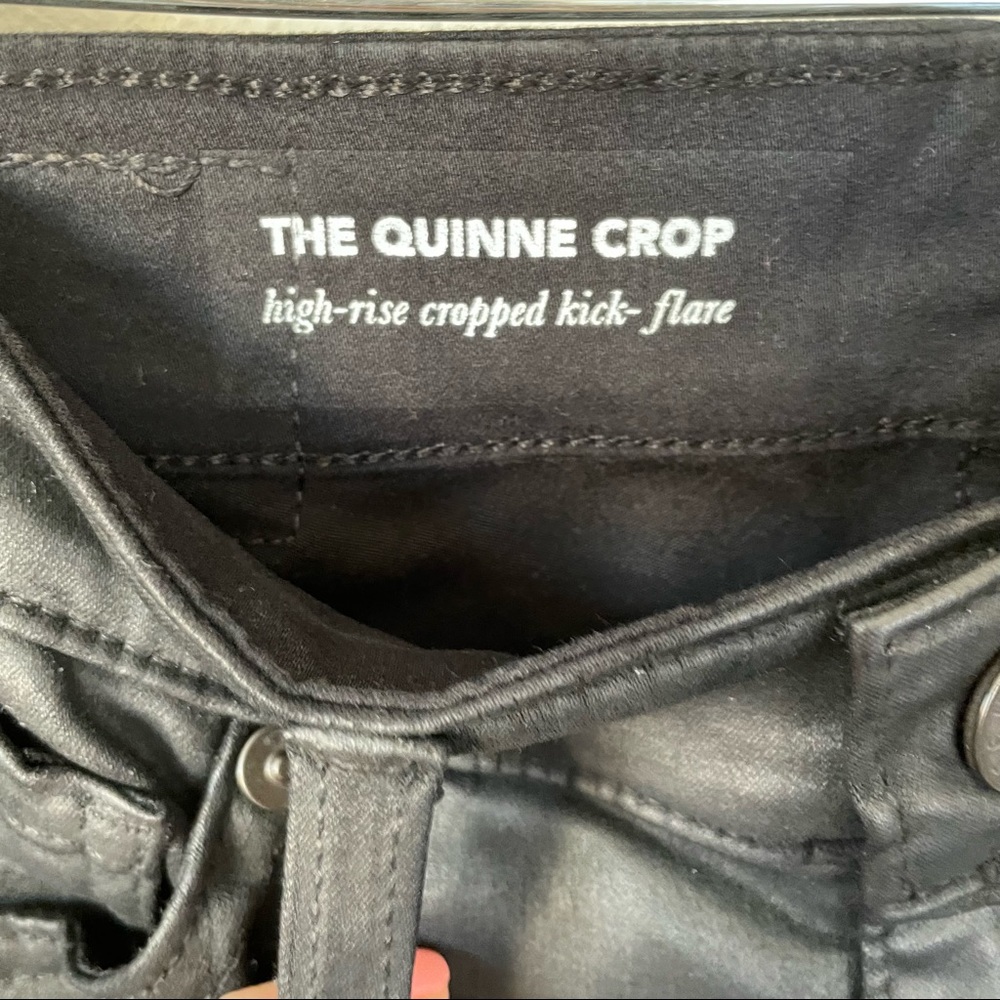 AG Adriano Goldschmied Black Flare Jeans - Picture 6 of 10